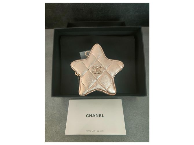 Monedero estrella Chanel Dorado - vista 9