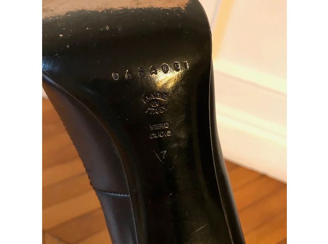 CASADEI Absätze T.EU 37 Leder Schwarz - Ansicht 5