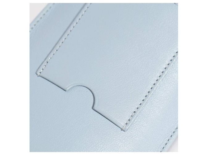 Borsa Loewe Elefante azzurro in pelle di vitello Blu chiaro - vista 11