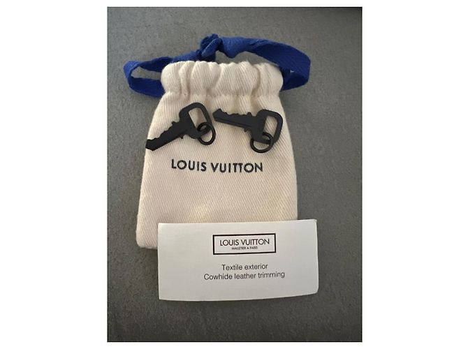 Abbesses Louis Vuitton keepall 50 édition limitée Bleu clair - vue 7