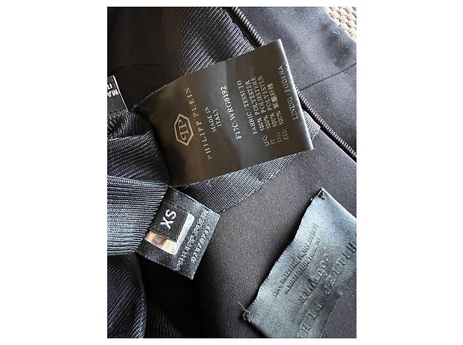 Philipp Plein Kleid Schwarz Polyester - Ansicht 3