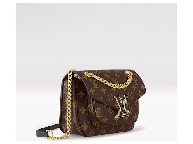 Louis Vuitton Passy Handtasche Monogramm Canvas Braun - Ansicht 2