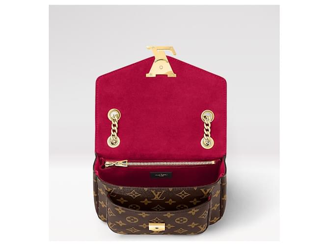 Louis Vuitton Passy Handtasche Monogramm Canvas Braun - Ansicht 3