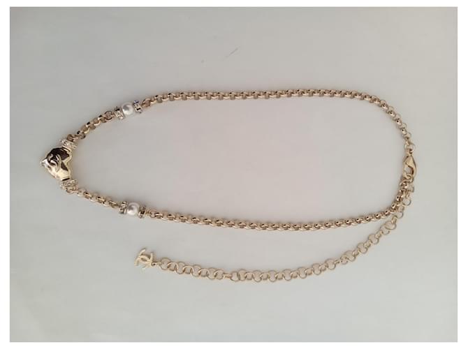 Collana girocollo CHANEL D'oro - vista 2