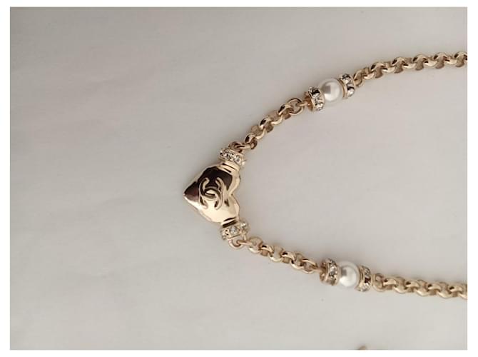 Collana girocollo CHANEL D'oro - vista 3