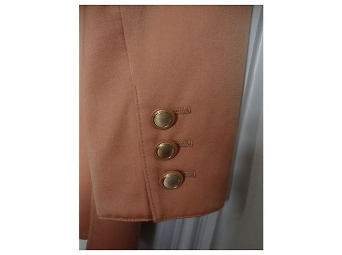 Blazer Louis Féraud de lana coral pastel - vista 6