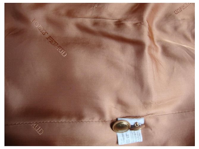 Blazer Louis Féraud de lana coral pastel - vista 8