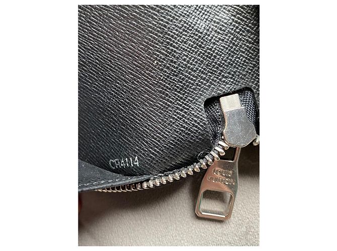 Louis Vuitton Zippy Organiser Damier Graphite Grigio - vista 13