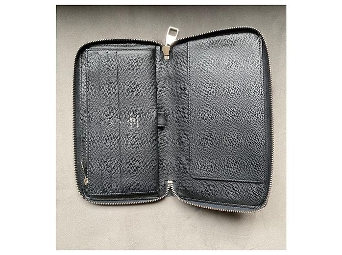 Louis Vuitton Zippy Organiser Damier Graphite Grigio - vista 6
