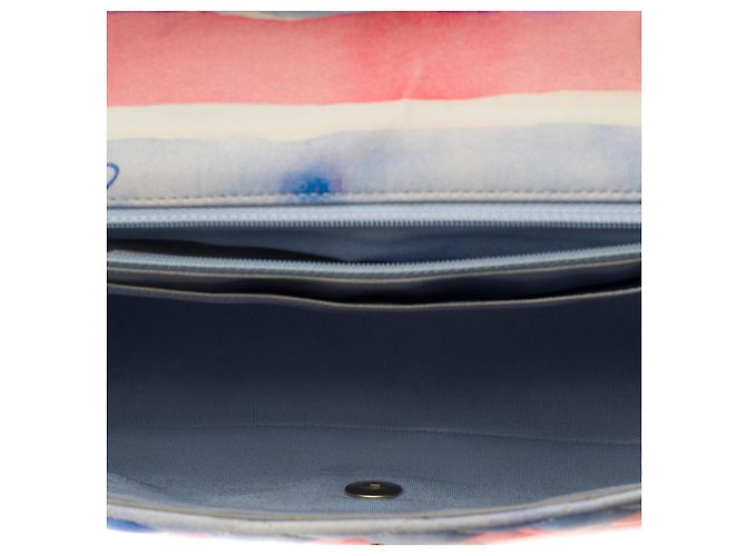 Sac Chanel Timeless/Classico in Pelle Multicolor - 101723 Multicolore - vista 9