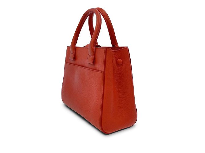 Borsa tote shopper mini neo executive rossa Chanel Rosso - vista 2