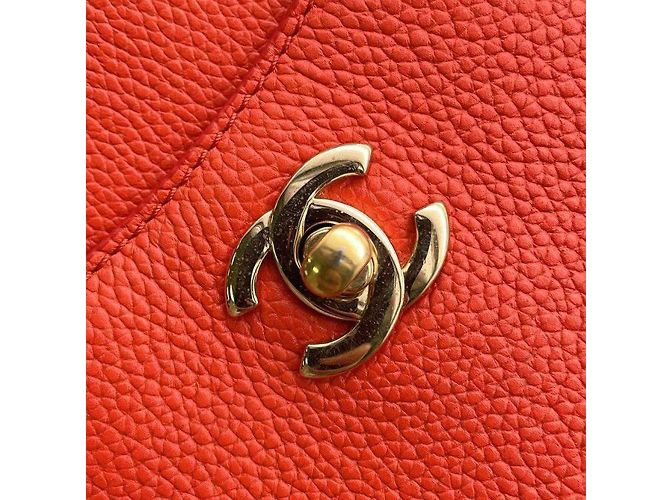 Borsa tote shopper mini neo executive rossa Chanel Rosso - vista 7