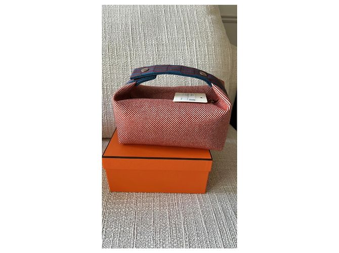 Borsa a mano Hermès Bride a Brac Grand Modèle GM Cotone Multicolore - vista 2
