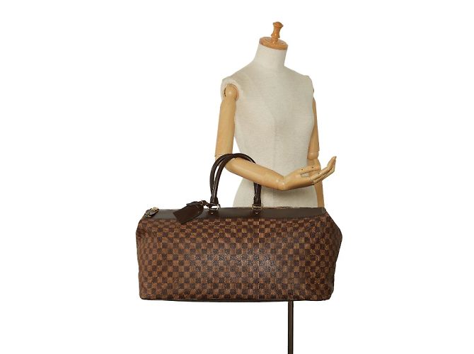 Louis Vuitton Damier Ebene Greenwich GM N41155 Marrone - vista 10