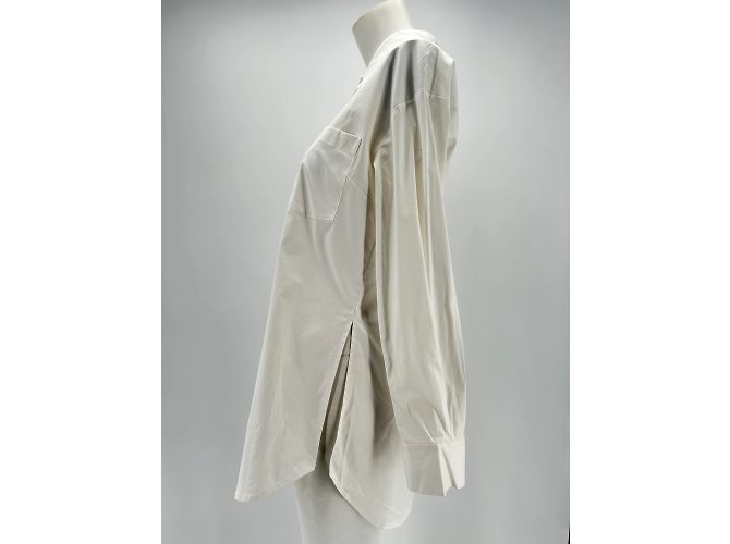 Veronica Beard top T.US 4 Cotone Bianco - vista 3