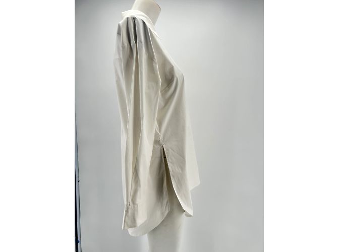 Veronica Beard top T.US 4 Cotone Bianco - vista 4