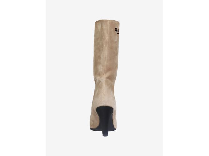 Gabrielle Chanel Botas de ante con punta neutra - talla UE 36.5 - vista 6