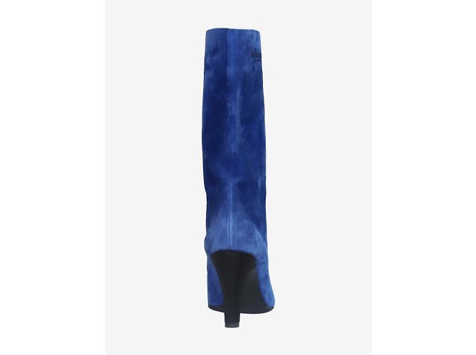Gabrielle Chanel Blue suede pointed toe boots - size EU 36.5 - view 6
