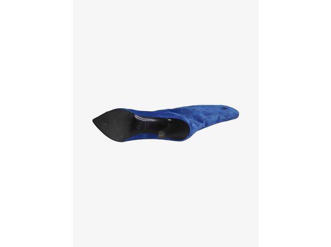 Gabrielle Chanel Blue suede pointed toe boots - size EU 36.5 - view 7