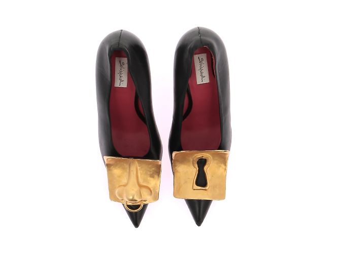 SCHIAPARELLI Heels T.EU 40 Leder Schwarz - Ansicht 6