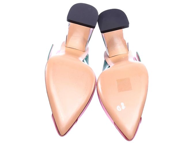 Marni Riemchen-Pumps Rosa Seide Pink - Ansicht 4