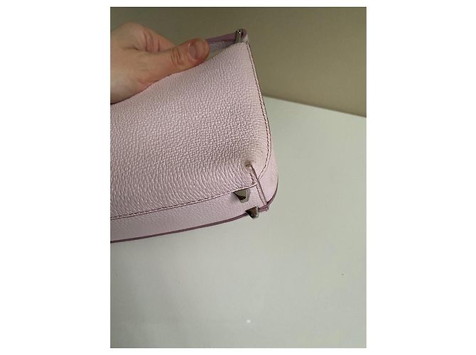 Borsa MCM in pelle rosa - vista 10