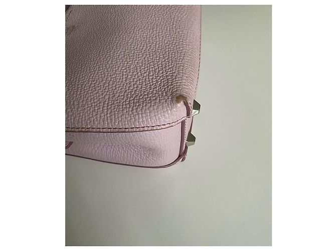 Borsa MCM in pelle rosa - vista 11