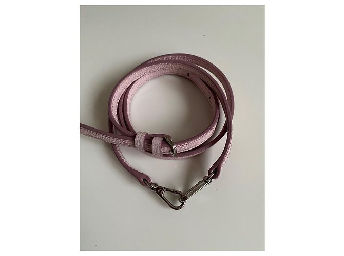 Borsa MCM in pelle rosa - vista 12