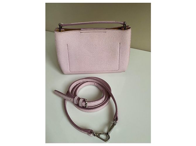 Borsa MCM in pelle rosa - vista 2
