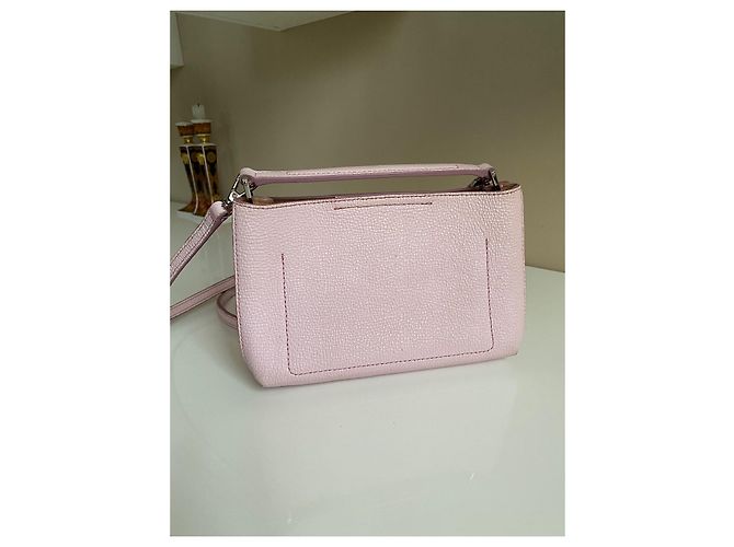 Borsa MCM in pelle rosa - vista 8