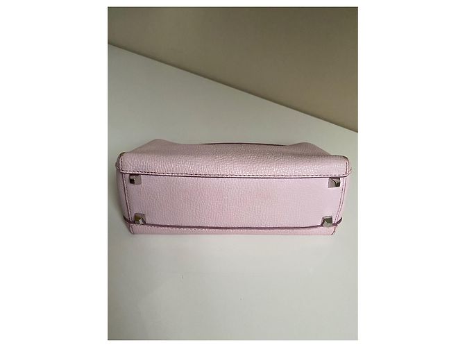 Borsa MCM in pelle rosa - vista 9