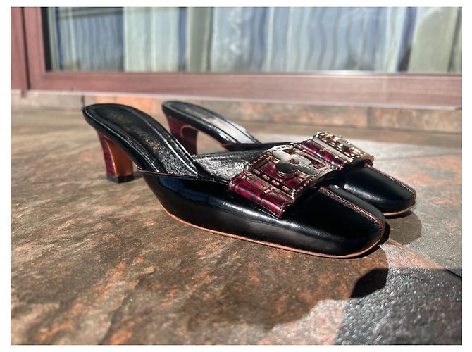 Louis Vuitton Maultiere Bordeaux Dunkelviolett - Ansicht 2