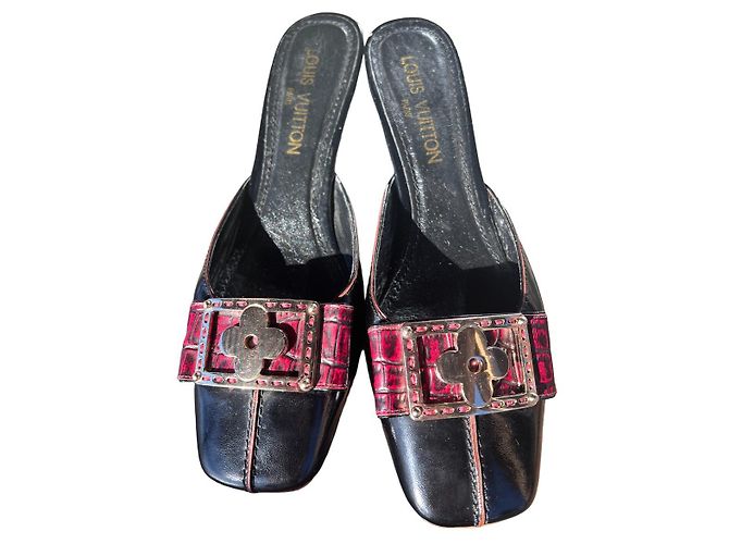 Louis Vuitton Maultiere Bordeaux Dunkelviolett - Ansicht 4