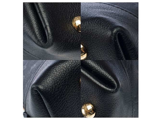 Sac LOUIS VUITTON Alma BB en Cuir Noir - 101706 - vue 11
