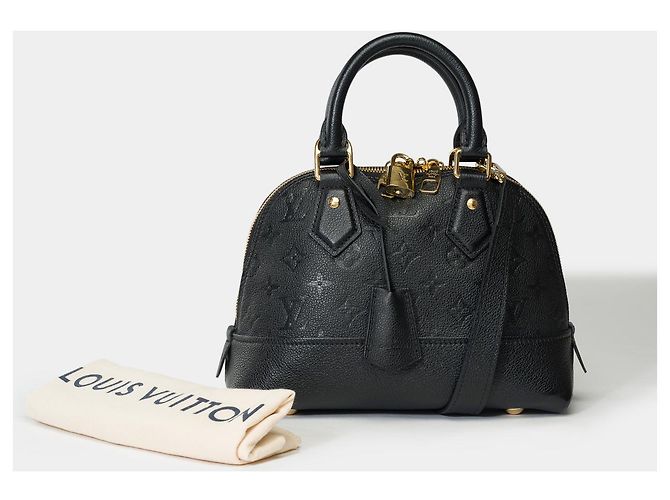 Sac LOUIS VUITTON Alma BB en Cuir Noir - 101706 - vue 2