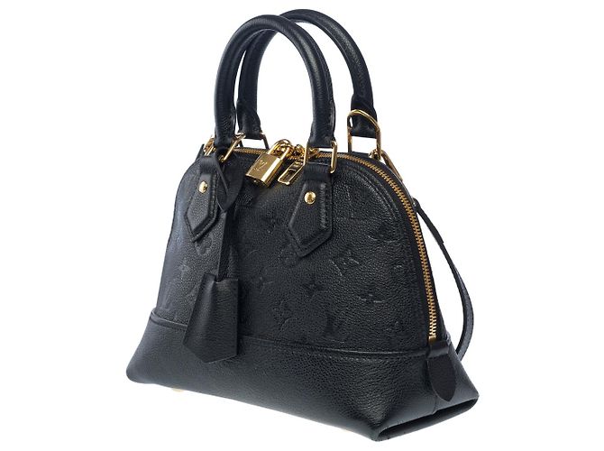 Sac LOUIS VUITTON Alma BB en Cuir Noir - 101706 - vue 5