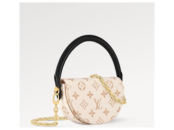 Louis Vuitton Borsa LV Pico Looping Beige - vista 3
