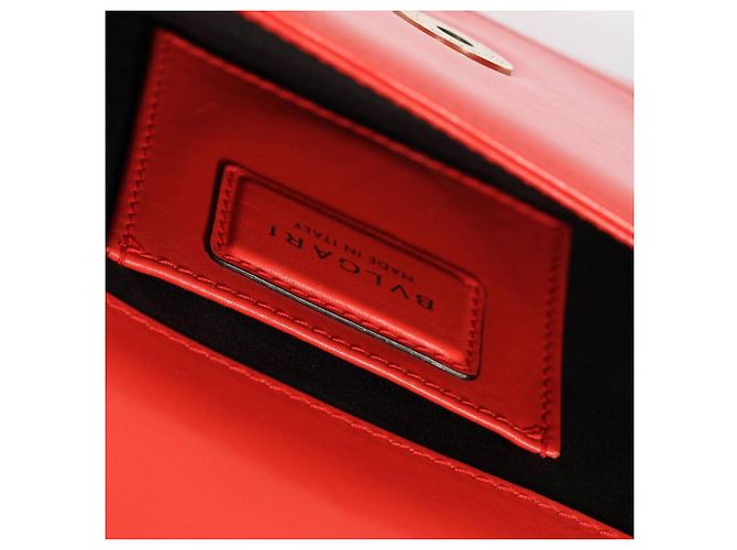 Bulgari Borsa BVLGARI Serpenti rossa Corallo - vista 11