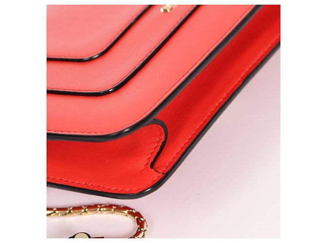 Bulgari Borsa BVLGARI Serpenti rossa Corallo - vista 8
