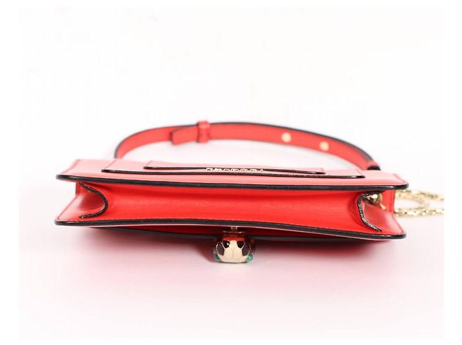 Bulgari Borsa BVLGARI Serpenti rossa Corallo - vista 9