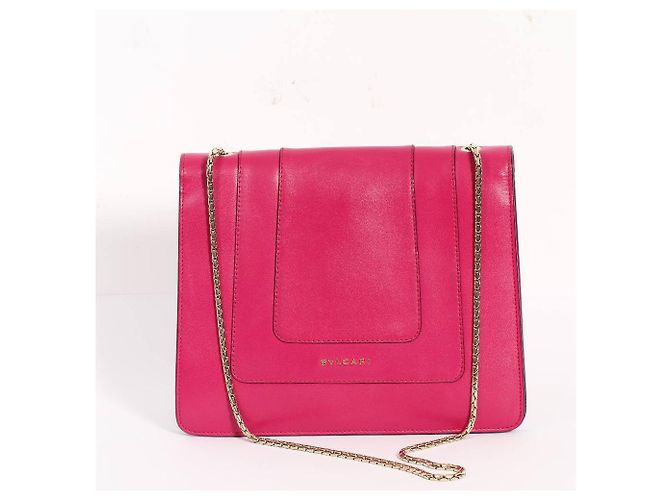 Bulgari Borsa BVLGARI Serpenti fucsia Fuschia - vista 3