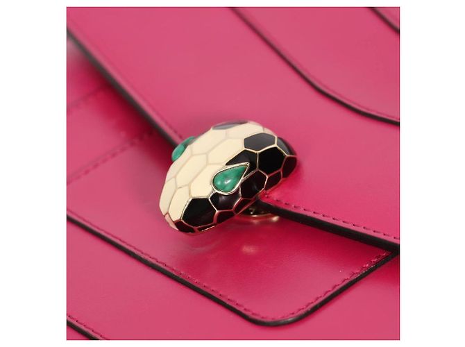 Bulgari Borsa BVLGARI Serpenti fucsia Fuschia - vista 5