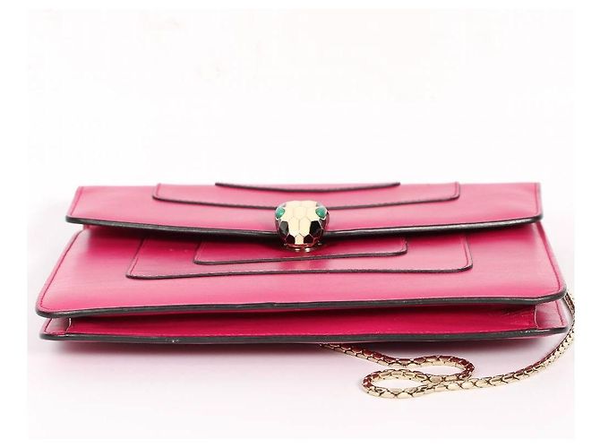 Bulgari Borsa BVLGARI Serpenti fucsia Fuschia - vista 9