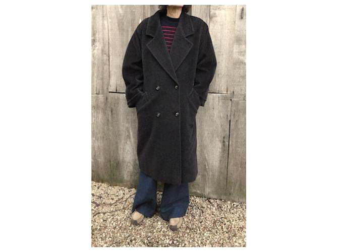 Talla de abrigo Max Mara 40 Gris antracita - vista 2