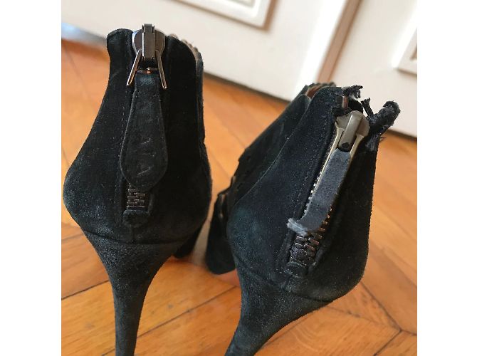 Alaïa ALAIA Sandals T.EU 38 Suede Black - view 4