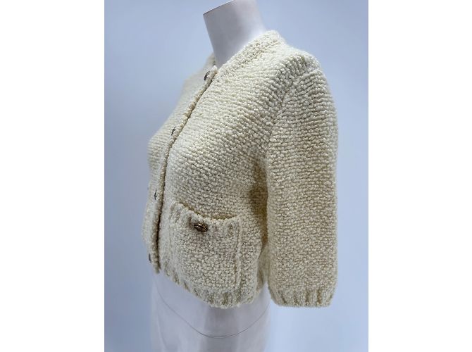 Prada jackets T.IT 40 Wool White - view 6