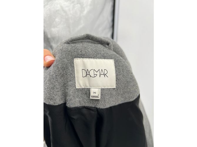 Abrigo Dagmar T.FR 36 Lana Gris - vista 5
