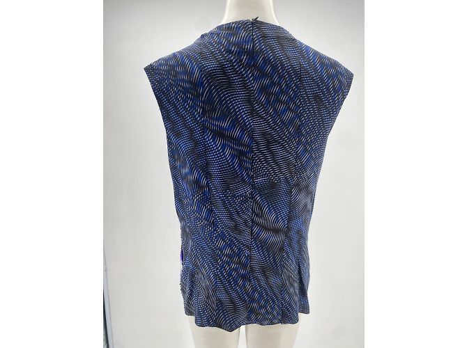 Top Peter Pilotto T.FR 42 de seda Azul - vista 2