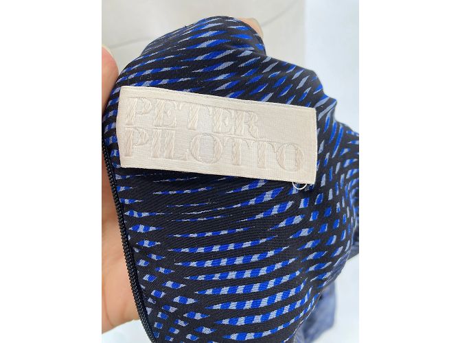 Top Peter Pilotto T.FR 42 de seda Azul - vista 4