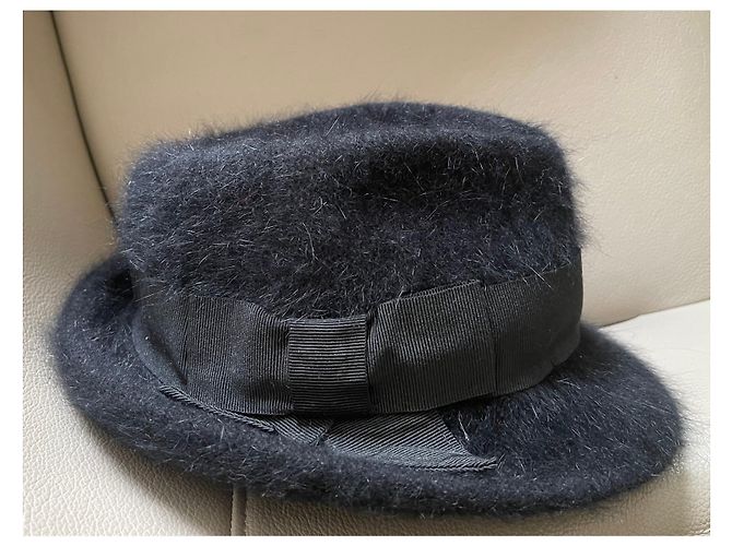 Cappello Fornarina Nero in Angora T. S (54-55 cm) - vista 11